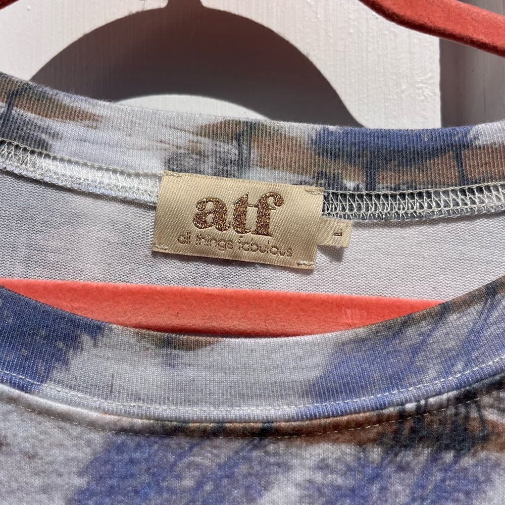 ATF All Things Fabulous Winter Scape Motif Sweatshirt - Picture 4 of 7